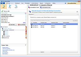 Filtering computers by vulnerability level and operating system